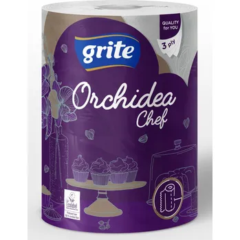Toaletní papír Grite utěrka kuchyňská lux Orchidea 1 ks