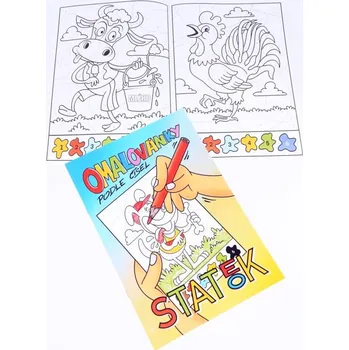 omalovánky Mičánek Omalovánky číselné - Statek (2397) 386599