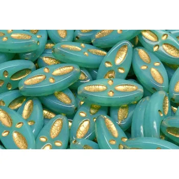 Korálek Korálky Eyed Ship č.3866 (20x9mm)