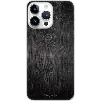 Pouzdro na mobilní telefon Odolné silikonové pouzdro iSaprio - Black Wood 13 - iPhone 15 Pro Max