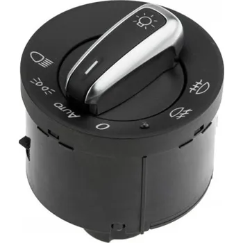 spínač světel ALHAMBRA 2010-,VW AMAROK 2014-,GOLF VI 2008-,PASSAT B7 2010-,SHARAN 2010-,TIGUAN 2010-,TOURAN 2010-,TRANSPORTER T5 NTY