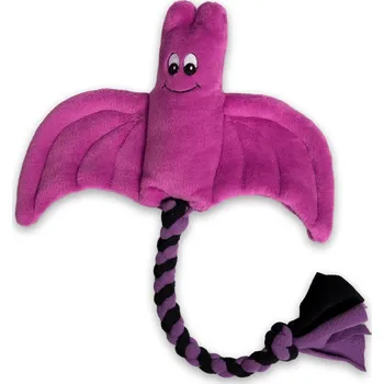 Hračka pro psa Plyšová hračka pro psa – netopýr, ostružinová Velikost: mini