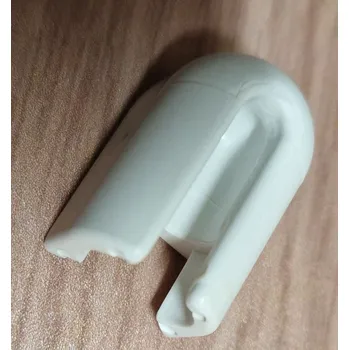 soklová lišta Koncovka sprayhood lišty barva bílá