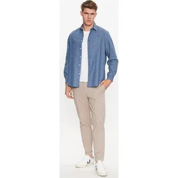 Pánská košile Pepe Jeans Košile Crawston PM308016 Modrá Slim Fit XXL