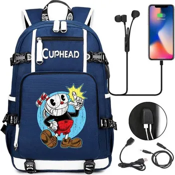 Dětský batoh Dětský vodotěsný batoh s USB nabíjením - 013