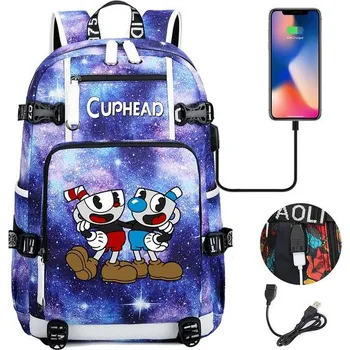 Dětský batoh Dětský vodotěsný batoh s USB nabíjením - 005