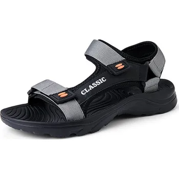 Dámské sandále Pánské sandály casual pohodlné a kvalitní Velikost: 41, Barva (Varianta): Šedá