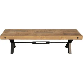 Designová lavice Thunder 170 cm přírodní - borovice