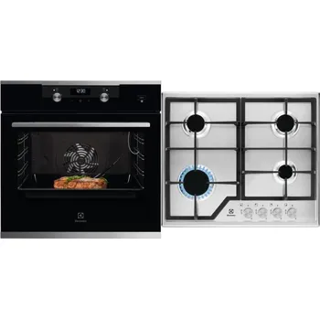 Set domácích spotřebičů ELECTROLUX KODEC75X2 + ELECTROLUX KGS6426SX