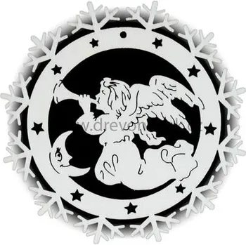 Vánoční dekorace Vánoční ozdoba VLOČKA č.1402