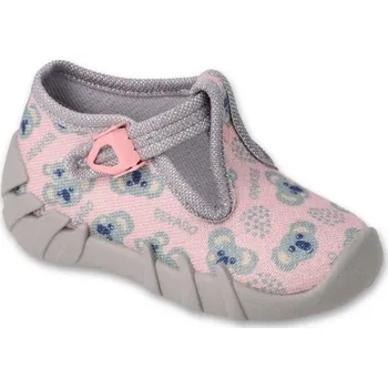 Dívčí bačkory BEFADO dětské papučky - SPEEDY 110P474 Velikost: 24