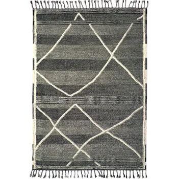 Koberec Koberec Carpet Edition Nomad clan black white