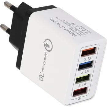 Rychlonabíječka 4x USB 3.0 Quick Charge