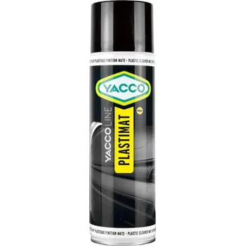 Motokosmetika YACCO čistič kokpitu a plastů - matný povrch PLASTIMAT 500ml