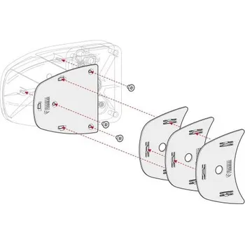 Příslušenství ke karavanu Vymezovací podložky pro Fiamma Safe Door