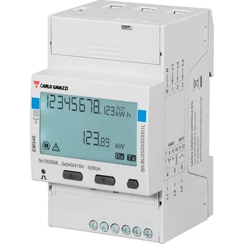 solární měnič Carlo Gavazzi Energy Meter EM540 3fázový měřič proudu