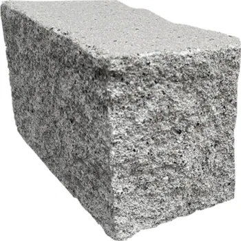 plotová tvarovka DITON Tvárnice Muráno 14/25 koncový 1/4 kámen 110x250x140 mm grania