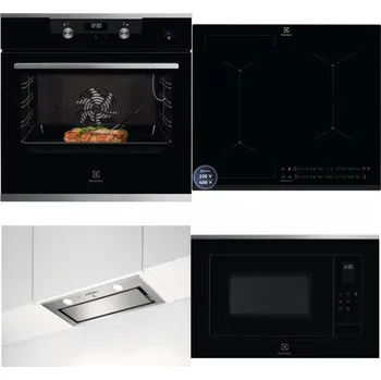Set domácích spotřebičů ELECTROLUX KODEC75X2 + ELECTROLUX EIS62449 + ELECTROLUX LFG716X + ELECTROLUX LMS4253TMX