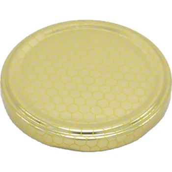 Víčko na zavařovací sklenici Víčko na med PLÁSTEV ZLATÁ TO 82 RTS Počet kusů v balení: 1