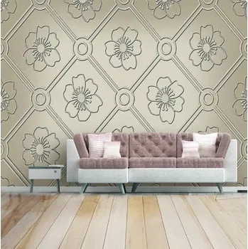 Fototapeta Solution Media 3D tapety - Geometrické květy MU4788 6 - Samolepící tapeta - 380-450g/m2