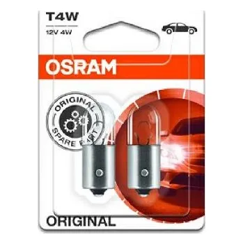 Autožárovka Osram 3893-02B Žárovka 12V T4W BA9s