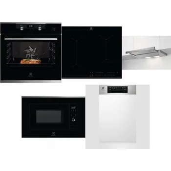 Set domácích spotřebičů ELECTROLUX KODEC75X2 + ELECTROLUX EIV634 + ELECTROLUX LFP326S + ELECTROLUX LMS2203EMX + ELECTROLUX EEM43300IX