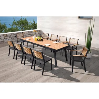 Zahradní sestava Zahradní jídelní sestava HIGOLD III - York Dining Black/Black