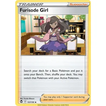 Sběratelská karetní hra Furisode Girl 157/195 - Silver Tempest Typ karty: Non-Holo