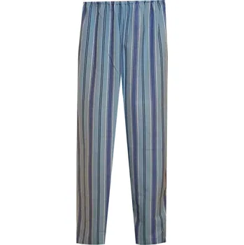 Pánské pyžamo Pánské Pyžamové kalhoty Flanel Foltýn dlouhé modré proužky Velikost: 5XL