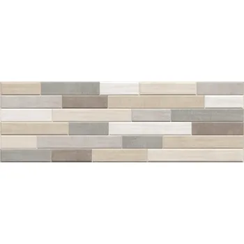 Obklad Decor Murales - obkládačka 20x60 šedá mat SANR06