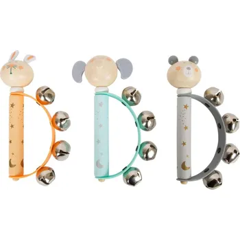 Hudební nástroj pro děti Small Foot Pastelová tamburína 1 ks