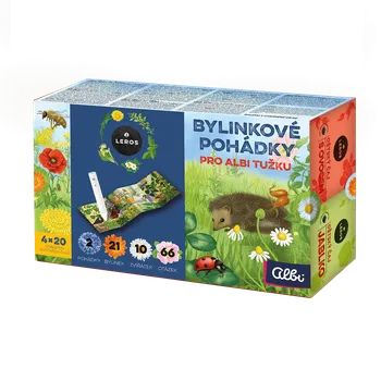 Čaj Leros Bylinkové pohádky pro Albi tužku 4x 20 sáčků