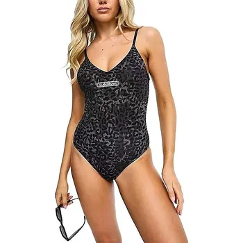 Dámské plavky plavky Quiksilver Uni V Op - KTA6/Tarmac Saturn L