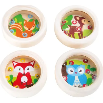 Hlavolam Small Foot by Legler Small Foot | Dřevěný kuličkový hlavolam Lesní zvířátka