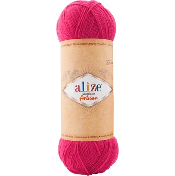 Galanterie Alize Příze Superwash Artisan 798 fuchsiová