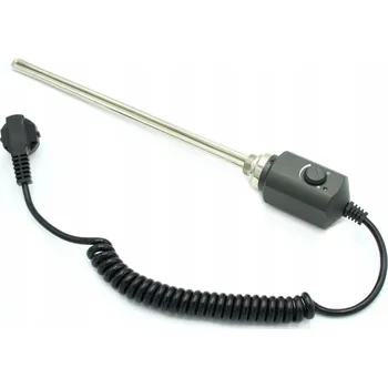 Levnyradiator.cz Topná tyč s termostatem do žebříku / radiátoru, 4 barvy Barva: Antracit, Výkon: 900W 79/ANT3