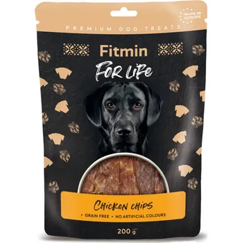 Krmivo pro psa Fitmin For Life Kuřecí chipsy pamlsek pro psy 200 g