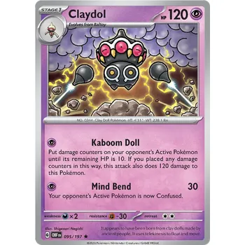Sběratelská karetní hra Pokémon TCG Claydol 095/197 - Holo