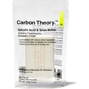 Mýdlo Carbon Theory Salicylic Acid Exfoliating Cleansing Bar mýdlo 100 g