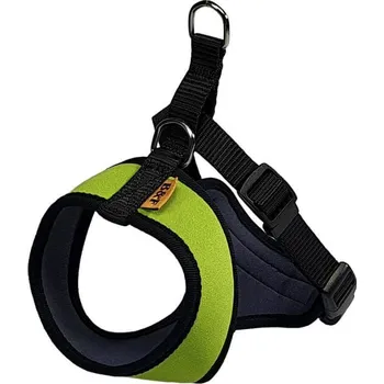 Postroj pro psa BAFPET Bezpečnostní postroj do auta zelený