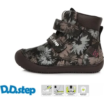 Dětská treková obuv D.D.Step D.D. step dívčí obuv A063-363BM Barva: černá, Velikost: 28