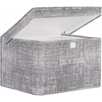 Úložný box Springos HA3044 50 x 40 x 30 cm šedý vzor