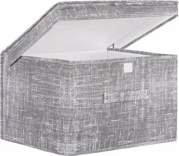 Úložný box Springos HA3044 50 x 40 x 30 cm šedý vzor