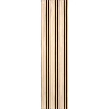 akustický panel Akustický panel z MDF 244 x 60,5 x 2,1 mm 1 m2 světlý dub