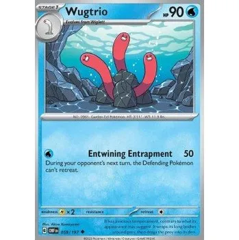 Volný čas Pokémon OBF 059/197 Wugtrio - Obsidian Flames Stav: Near Mint, Verze: NORMAL