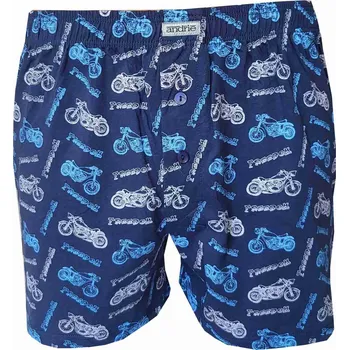 Trenýrky Andrie PS 5756 modré pánské trenýrky Barva: modrá, Velikost: 3XL