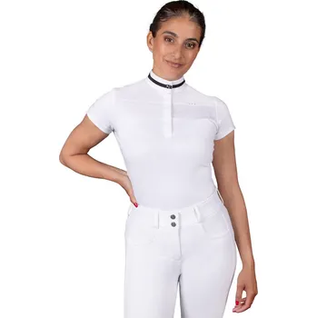 Dámské tričko QHP Triko závodní Kae QHP, dámské, bílé 44