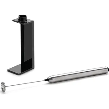 Šlehač mléka Elektrický napěňovač mléka se stojánkem - WEIS (Bateriový šlehač na mléčnou pěnu - WEIS)