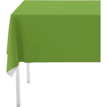 Koktejlová dekorace Funiglobal - 1 limetkově zelený ubrus - Solid Colours -