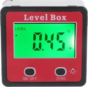 Úhloměr Level Box digitální úhloměr a sklonoměr 360 °